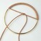 100 Yards Suede Cord, Leather Cord 2.6mm x 1.5mm Suede Lace Faux Leather Cord with Roll Spool for Bracelet Necklace Beading DIY Handmade Crafts Thread (Brown)